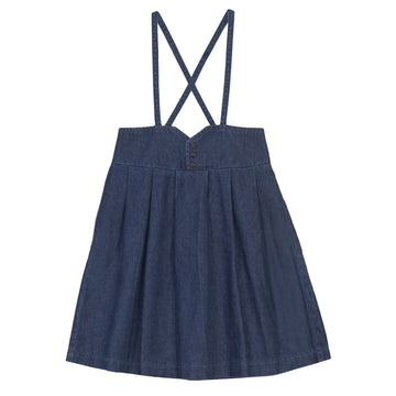 Kix Blue Denim Yoke Detail Denim Jumper