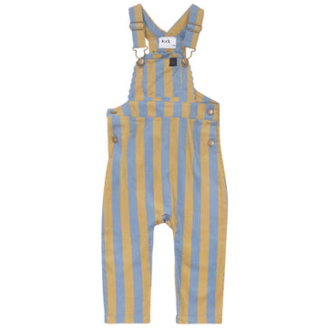Kix Blue Scallop Edge Corduroy Romper