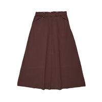 Kin And Kin Plum Denim Maxi Skirt (Kaw25-09)