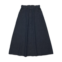 Kin And Kin Midnight Blue Denim Maxi Skirt (Kaw25-09)