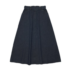 Kin And Kin Midnight Blue Denim Maxi Skirt (Kaw25-09)