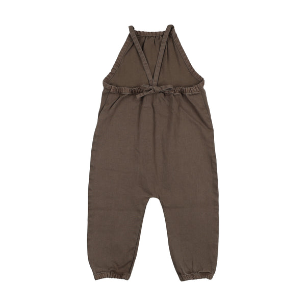 Kin And Kin Chestnut Baby Romper (Kaw25-11)