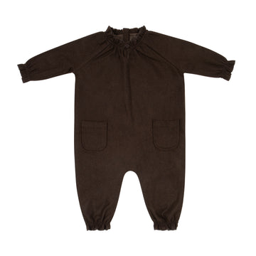 Kin and Kin Brown Baby Girl'S Romper
