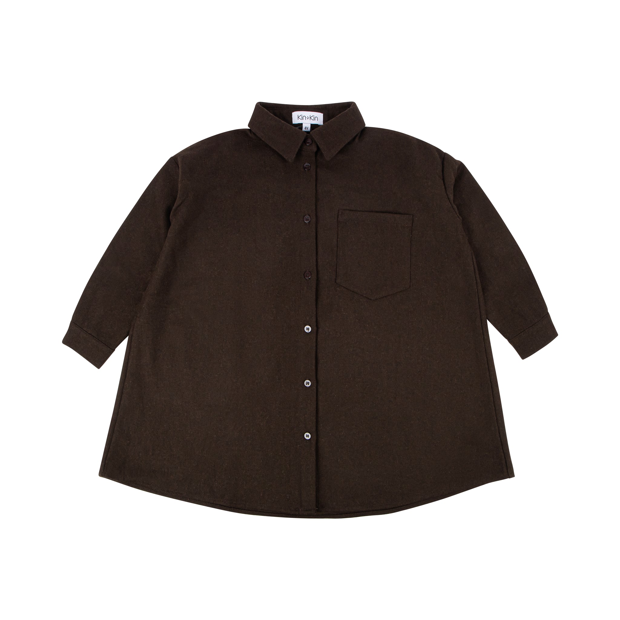 Kin and Kin Brown Shirt Dress