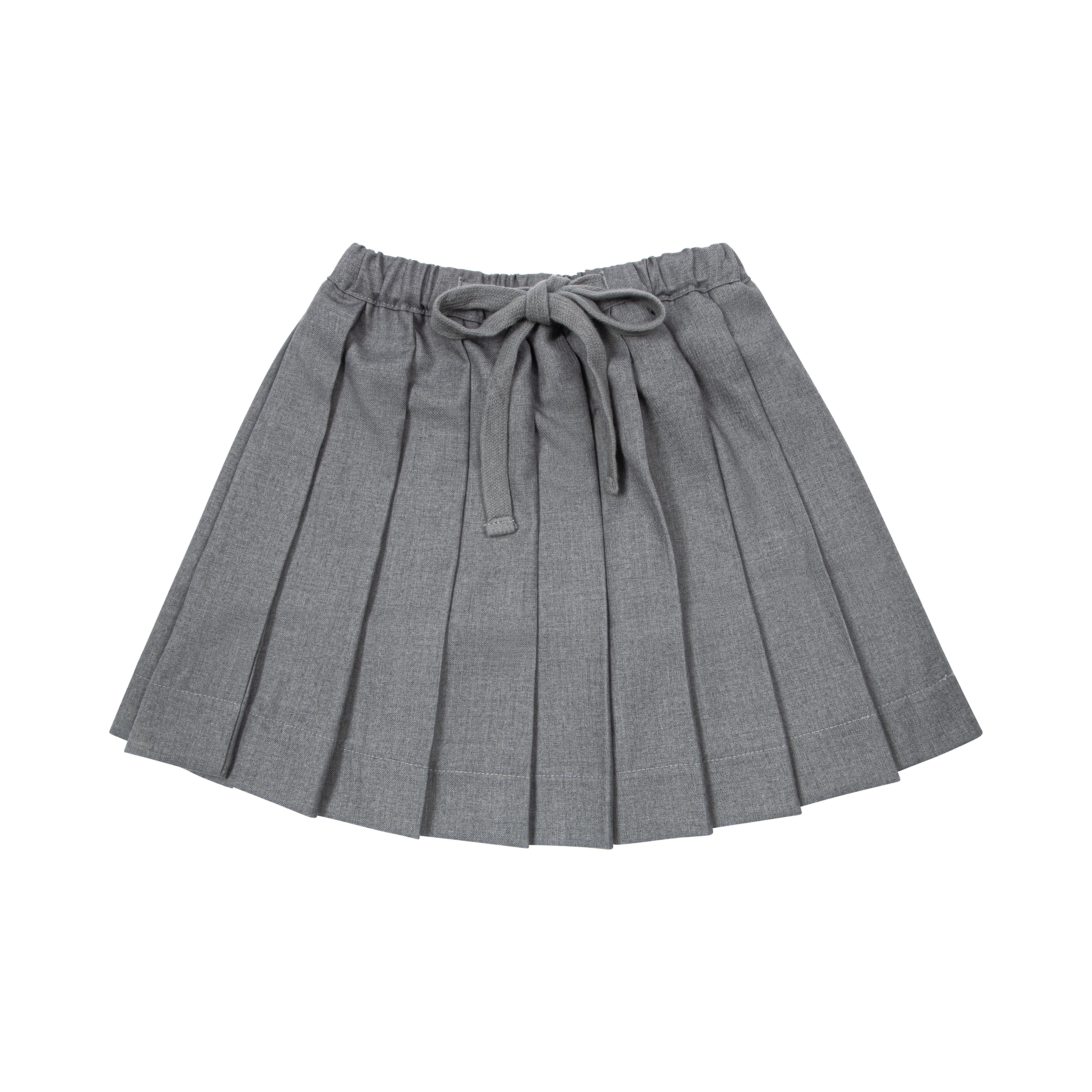 Kin and Kin Grey Pleated Skirt