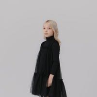 Kipp Black Tulle Midi Jumper