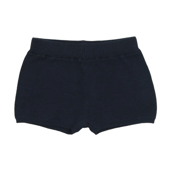 Analogie By Lil Legs Knit Shorts Navy