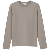 Kix Light Grey Washed Tee KT714