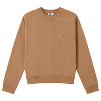 Kix Tan Logo Embroidered Sweatshirt KT726
