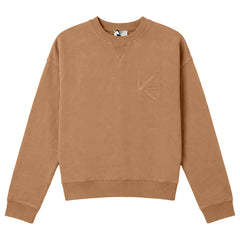 Kix Tan Logo Embroidered Sweatshirt KT726