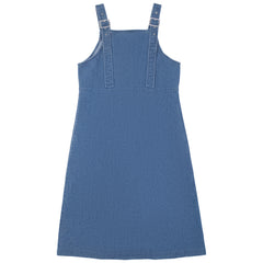 adrianna papell embroidered illusion sheath dress Coco Midi Denim Dress – lil'birdie boutique