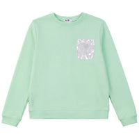 Kix Mint Metallic Pocket Top KT746