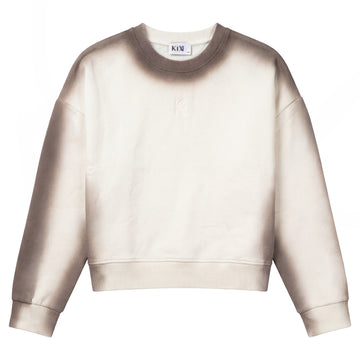 Kix Brown Fade Effect Sweatshirt