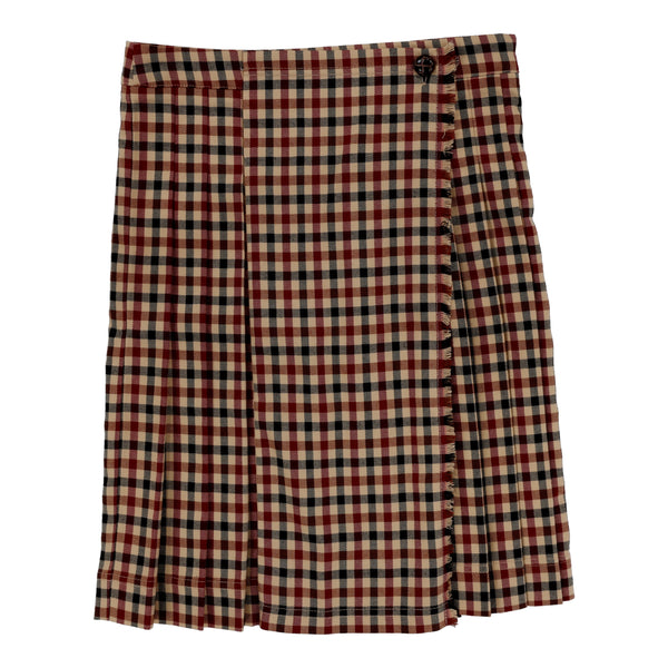 Analogie By Lil Legs Kilt Skirt Tan Plaid