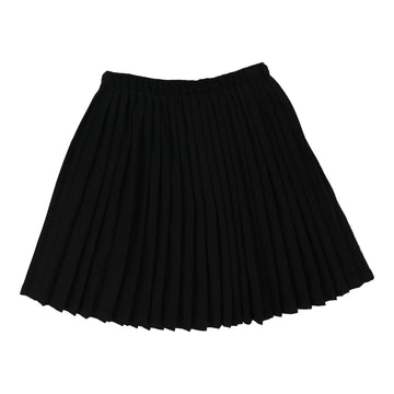 Lil Legs Black Basic Skirts Knife Pleated Skirt