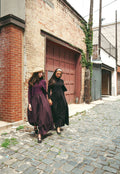 Urban Edge Knit Combo Dress Mulberry