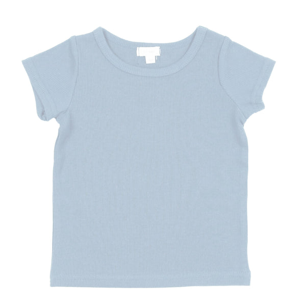 Analogie By Lil Legs Short Sleeve Tee Light Blue