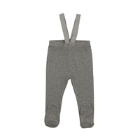 Lil Legs Suspender Leggings Light Grey