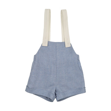 Sweet Threads Light Blue Liam Romper
