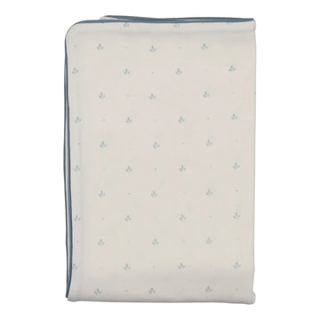 Bee and Dee Soft Dots Chalk White Boys Blanket