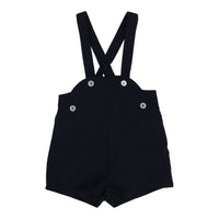 ANALOGIE BY LIL LEGS NAVY SUSPENDER SHORTS