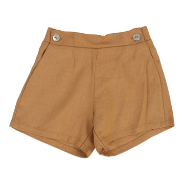 ANALOGIE BY LIL LEGS GOLDEN LINEN SHORTS