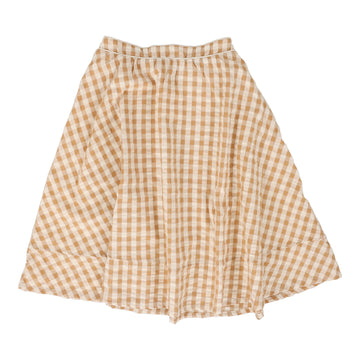ANALOGIE BY LIL LEGS GOLDEN GINGHAM GIRLS SKIRT