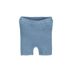 ANALOGIE BY LIL LEGS BRIGHT BLUE KNIT SHORTS