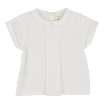 ANALOGIE BY LIL LEGS WHITE TODDLER POPELIN SHIRT