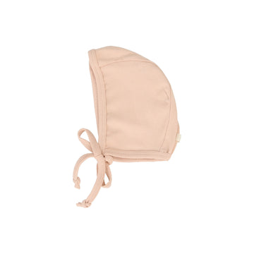 LILETTE  BY LIL LEGS  BY LIL LEGS SOFT PINK KNIT WRAP BONNET