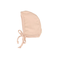 LILETTE  BY LIL LEGS  BY LIL LEGS SOFT PINK KNIT WRAP BONNET