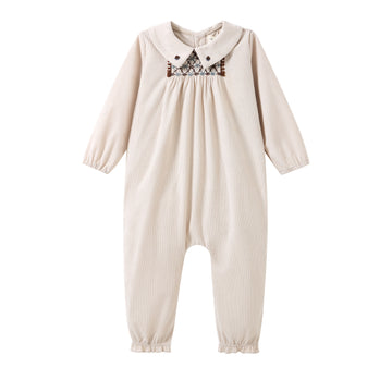 Limonana Winterberry Baby Girls Romper - Cream