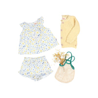 Buho Sky Blue BB Picnic Blouse