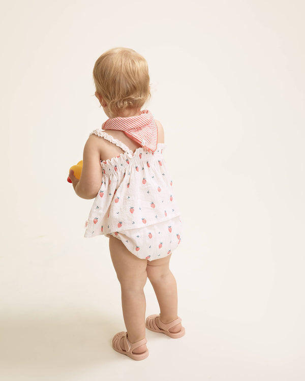 Buho Cream Pink BB Strawberry Culotte