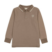 Lil Legs Logo Polo Taupe