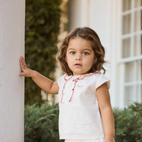 Little Parni White Pico Toddler Set (K645 Wht)