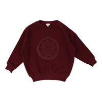 Lil Legs Logo Sweatshirt Burgundy