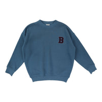 Lil Legs Applique Sweatshirt Blue