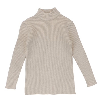Lil Legs Knit Mockneck Ecr