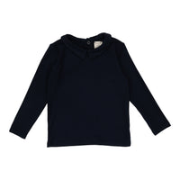 Lil Legs Collar Tee Navy