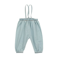 Analogie By Lil Legs DENIM SUSPENDER PANTS - Chambray