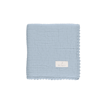 Bebe Organic Lumi Blanket - Chenille Atlantic