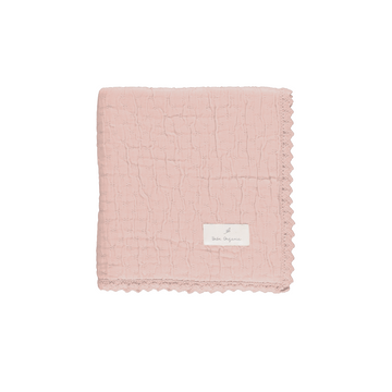 Bebe Organic Lumi Blanket - Chenille Dusty Rose