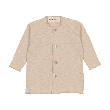 Mema Knits Pale Pink Cardigan