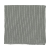 Mema Knits Powder Blue Pointelle Blanket