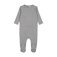 Mema Knits Windy Blue Pointelle Base Footie For Knits (M452)