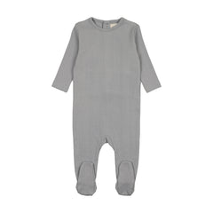 Mema Knits Windy Blue Pointelle Base Footie For Knits (M452)