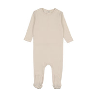 Mema Knits Ivory Pointelle Base Footie For Knits (M452)