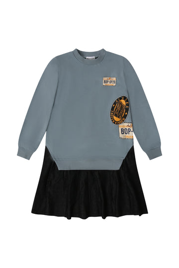 Bopop Light Blue License Dress (License Collection) M900
