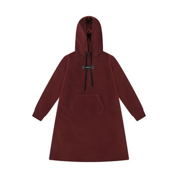 Bopop Burgundy Pocket Detail Dress (Burgundy Collection) M905